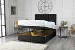 Florence Ottoman Storage Divan Bed with Headboard - DF Beds