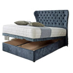 Wing Ottoman Storage Divan Bed with Headboard - DF Beds