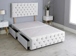 Milly Chesterfield Divan Bed With Headboard - DF Beds