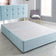 Divan Bed Base With Cube Wingback Headboard - DF Beds