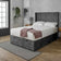 Sauvage Wing Ottoman Storage Divan Bed with Headboard - DF Beds