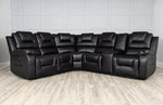 Recliner Leather Sofa - D F Beds