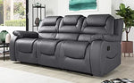 3 Seater Leather Recliner Sofa