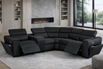 Volt Electric Recliner Sofa With Adjustable Headrest