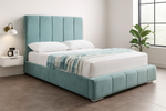 Lucia Upholstered Bed Frame 5ft King Teal Plush