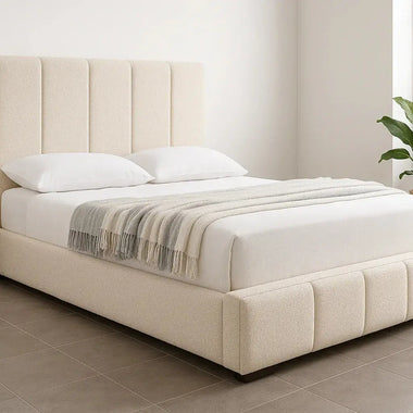 Lucia Upholstered Bed Frame - DF Beds