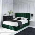 Laura Wing Back Ottoman Bed Frame - DF Beds