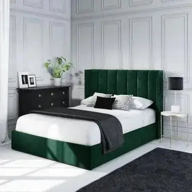 Laura Winged Bed Frame - D F Beds - DF Beds