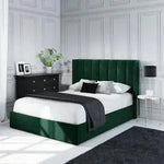 Laura Winged Bed Frame - D F Beds - DF Beds