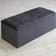 Plain Ottoman Blanket Storage Box - DF Beds