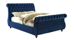 Chesterfield Swan Sleigh Bed - D F Beds - DF Beds
