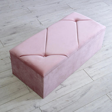 Tulip Ottoman Blanket Storage Box - DF Beds
