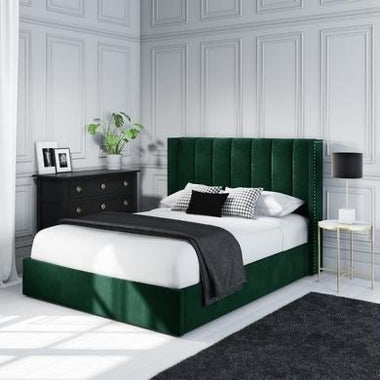 Winged Bed Frame